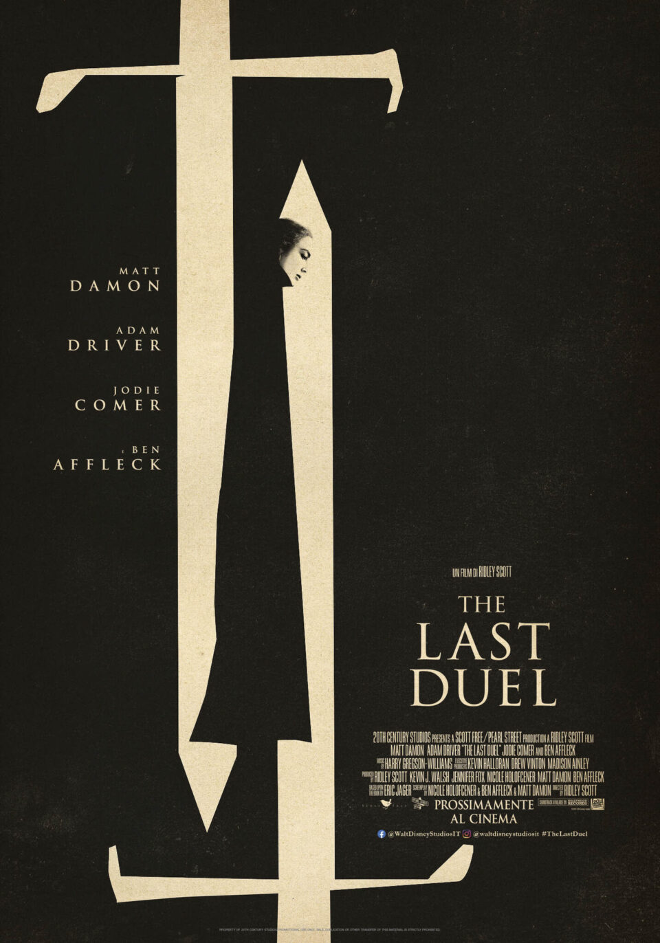 Poster del film The Last Duel.