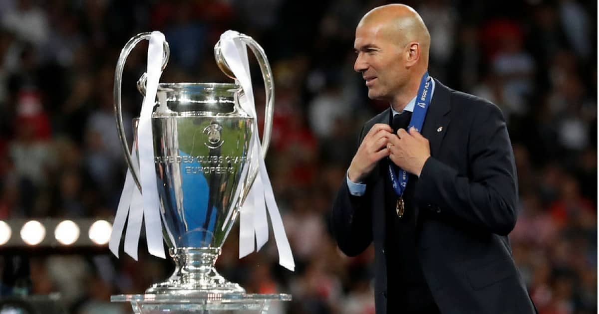 Zidane e la sua terza Champion's League